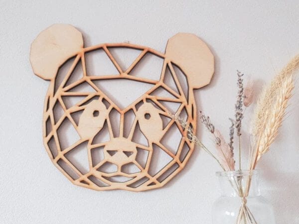 Houten Pandabeer
