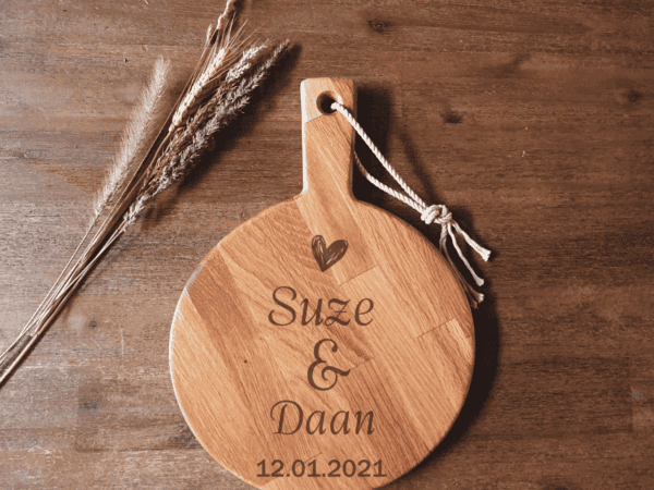 Gepersonaliseerde borrelplank