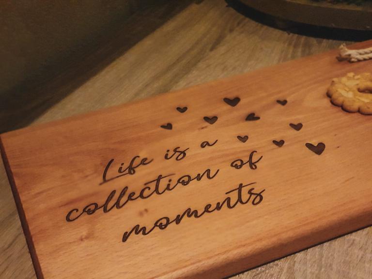 Houten Borrelplank Life Is