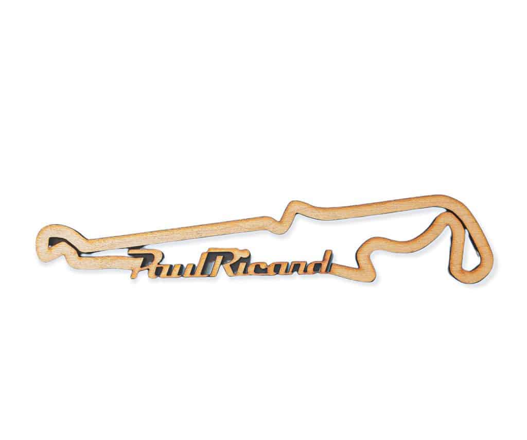 F1 Circuit Paul Ricard | Wanddecoratie | Hout