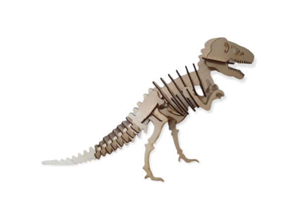 Houten Dino T-Rex 3D