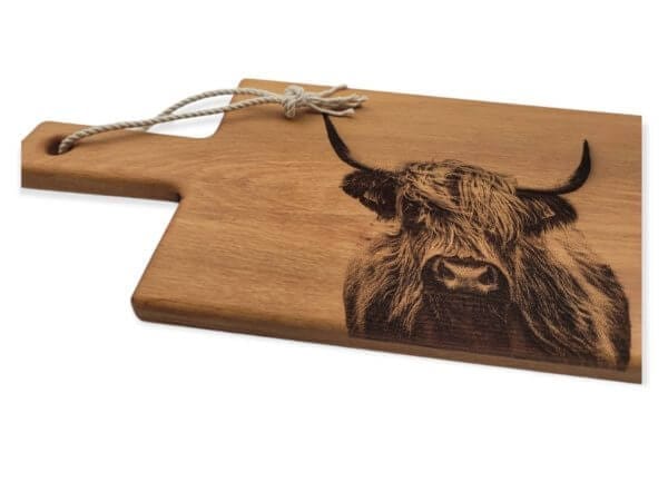 Schotse Hooglander Tapasplank