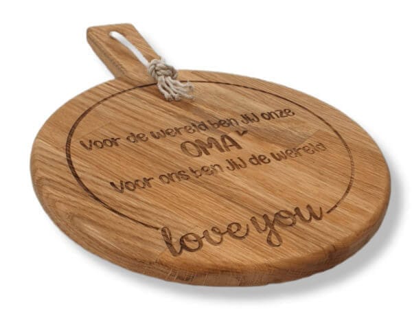 Serveerplank Oma Love You
