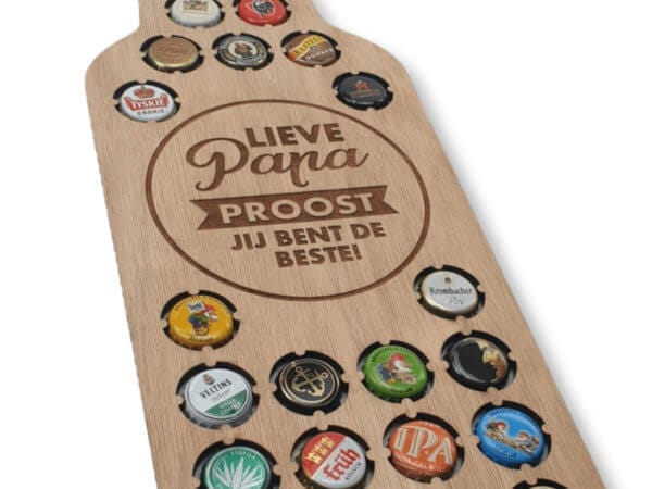 Bierfles Bierdopjeshouder Vaderdag