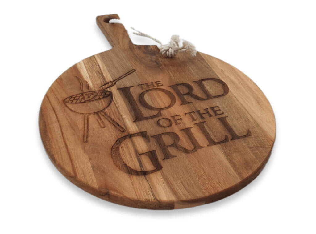 Serveerplank Lord of the Grill | Acaciahout