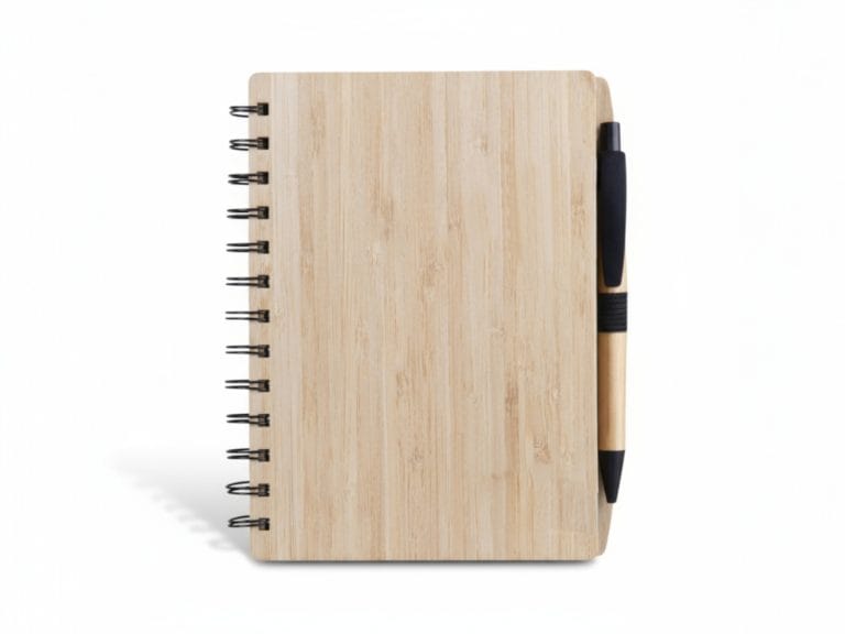 notitieboek hout -Photoroom