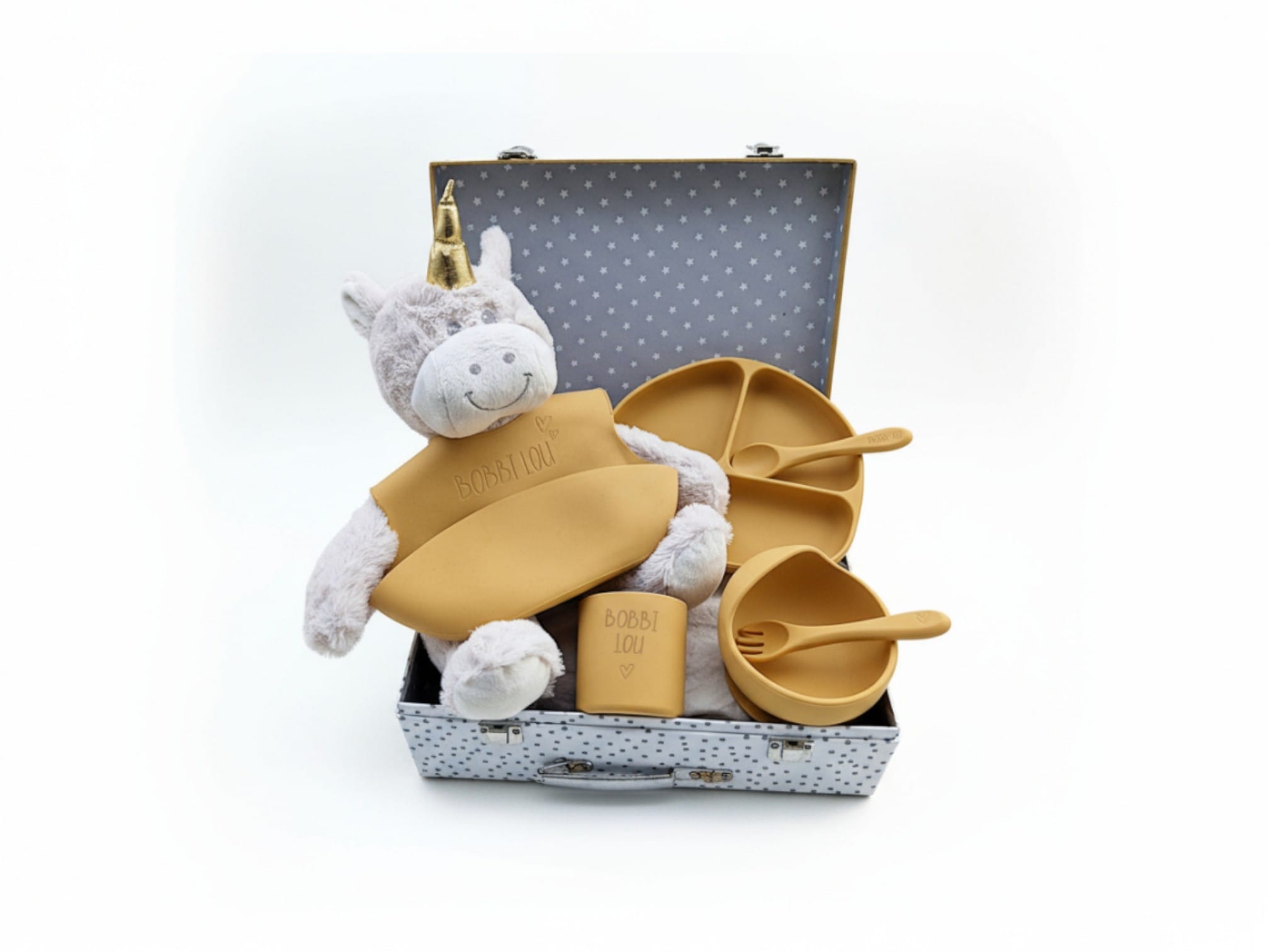 Kinderservies Compleet _ Geboortekoffertje _ Uniek Geboortecadeau-Photoroom