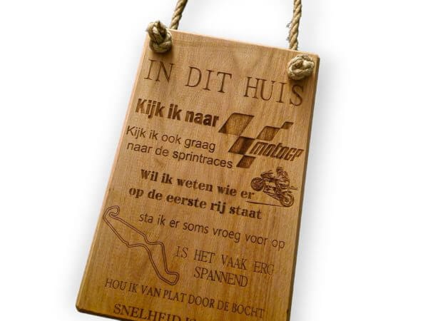 Tekstbord MotoGP