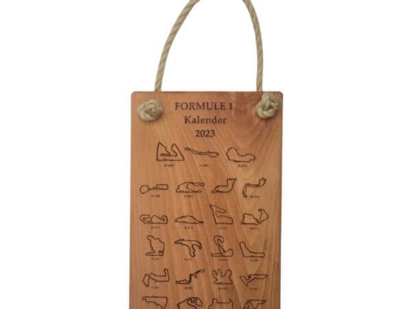 Formule 1 Kalender Tekstbord