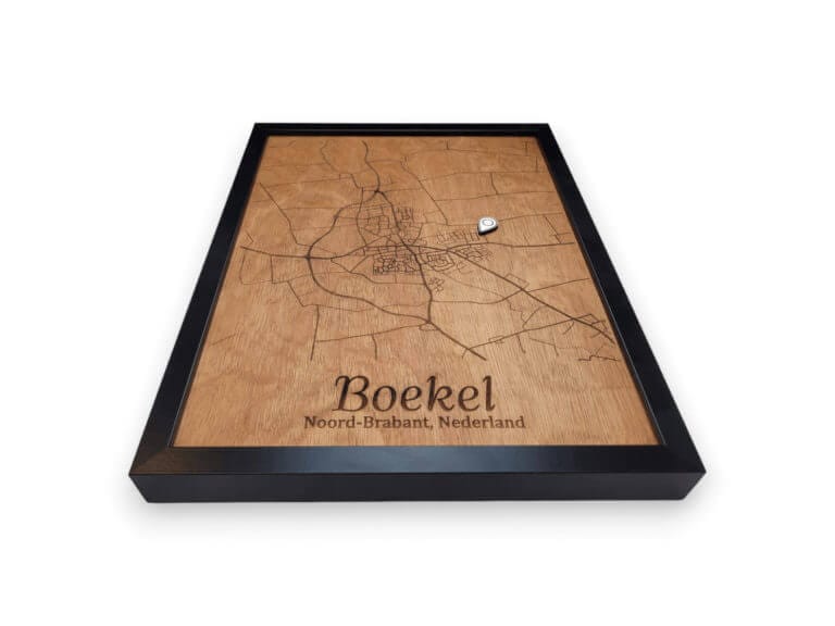 Plattegrond Boekel Hout Kunst