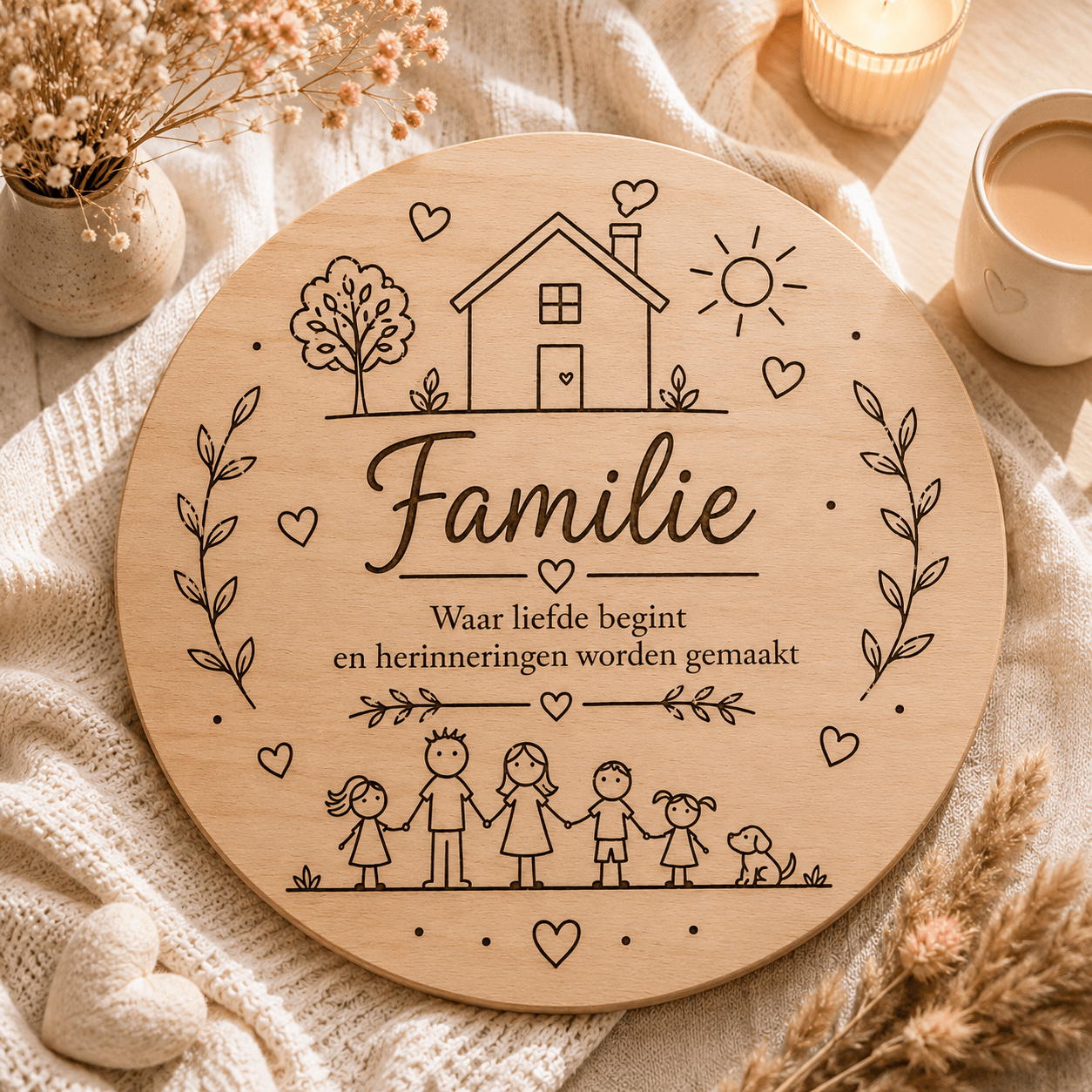 draaischijf familie sfeerfoto