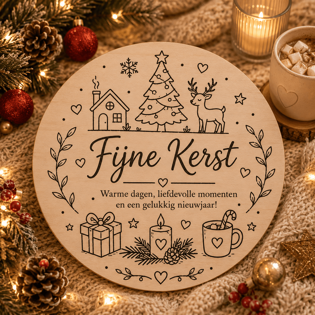 draaischijf kerst sfeerfoto