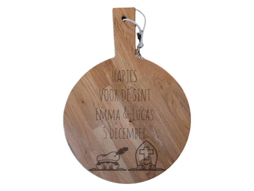 Borrelplank rond XL – Sinterklaas - Hapjes voor de Sint