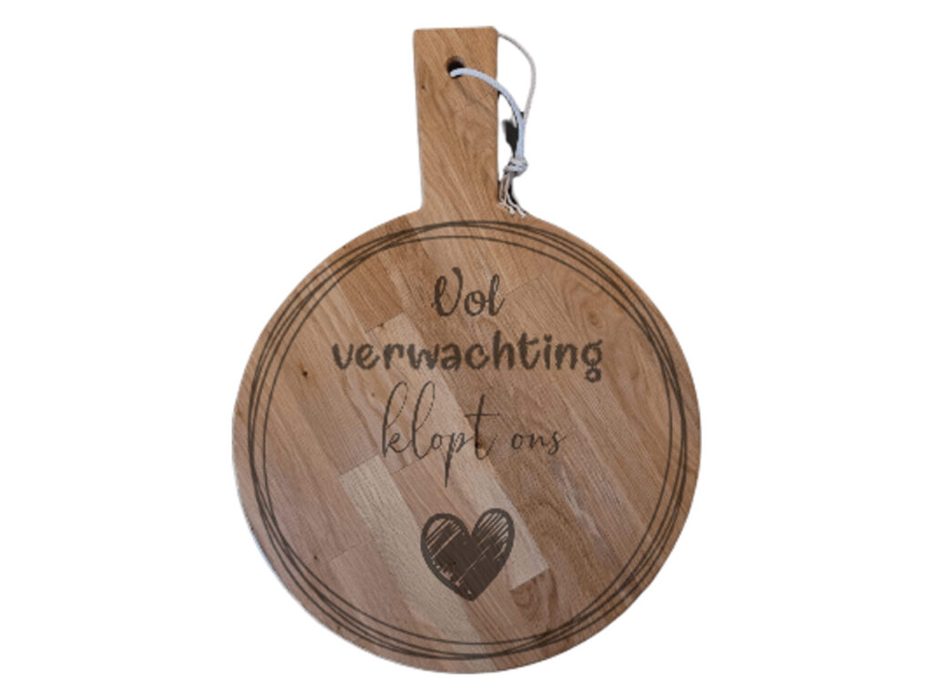 Borrelplank rond XL – Sinterklaas vol verwachting klopt ons hart