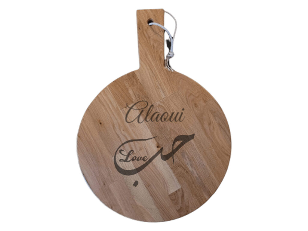 Borrelplank rond XL – Familie