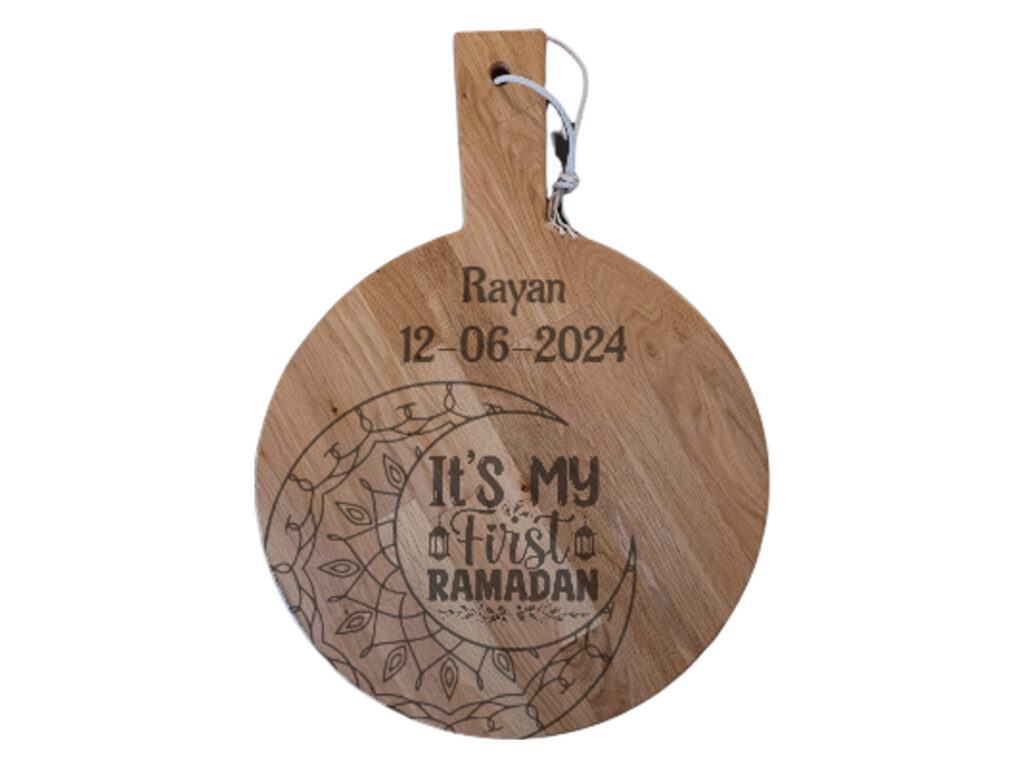 Borrelplank rond XL – My first ramadan