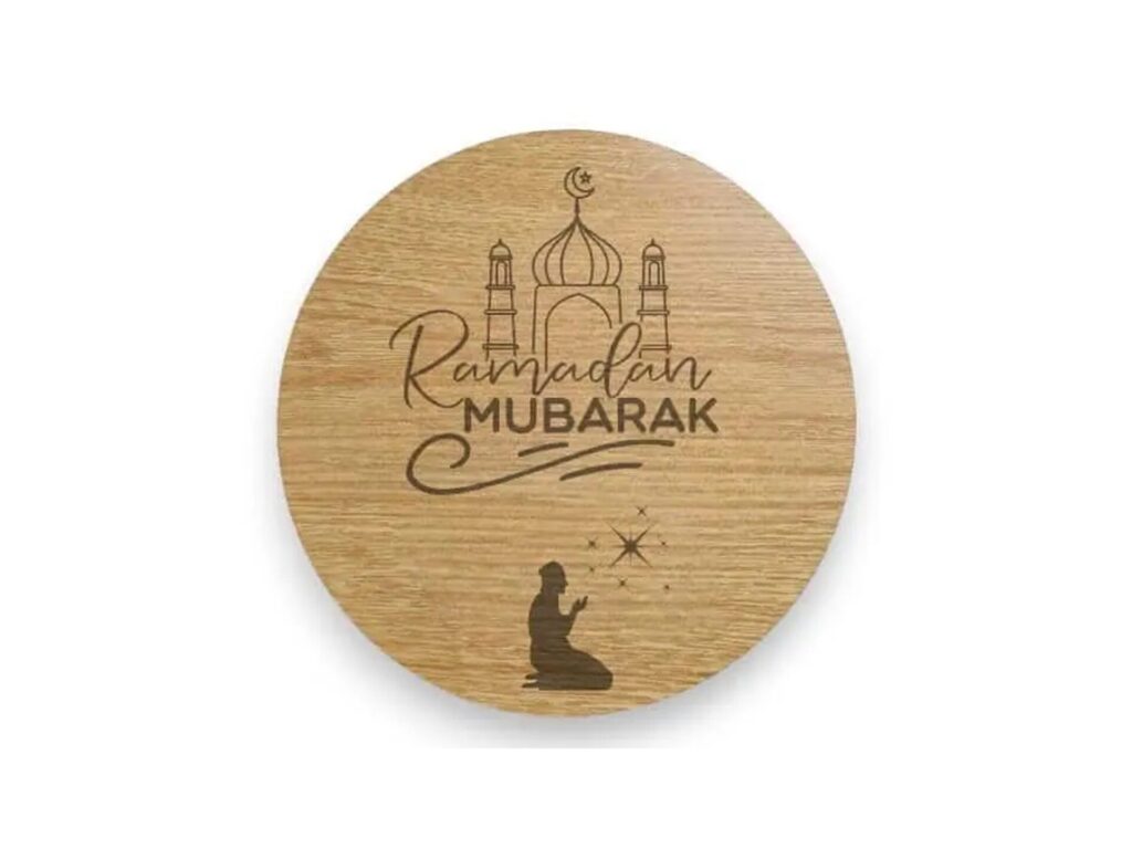 Muurcirkel eikenfineer – Fijne ramadan