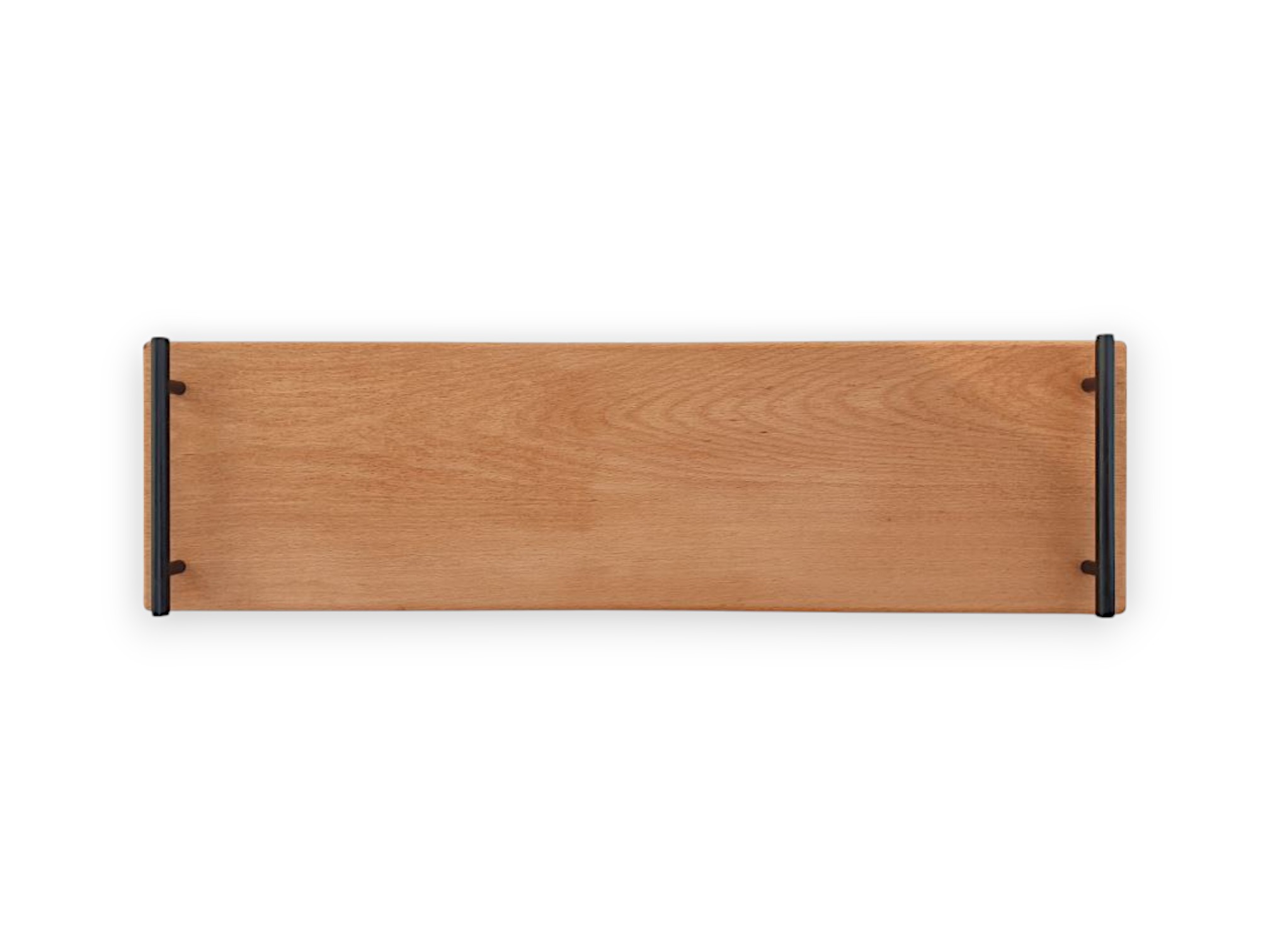 Tapasplank stalen handvaten xxl | beuken | 70 cm