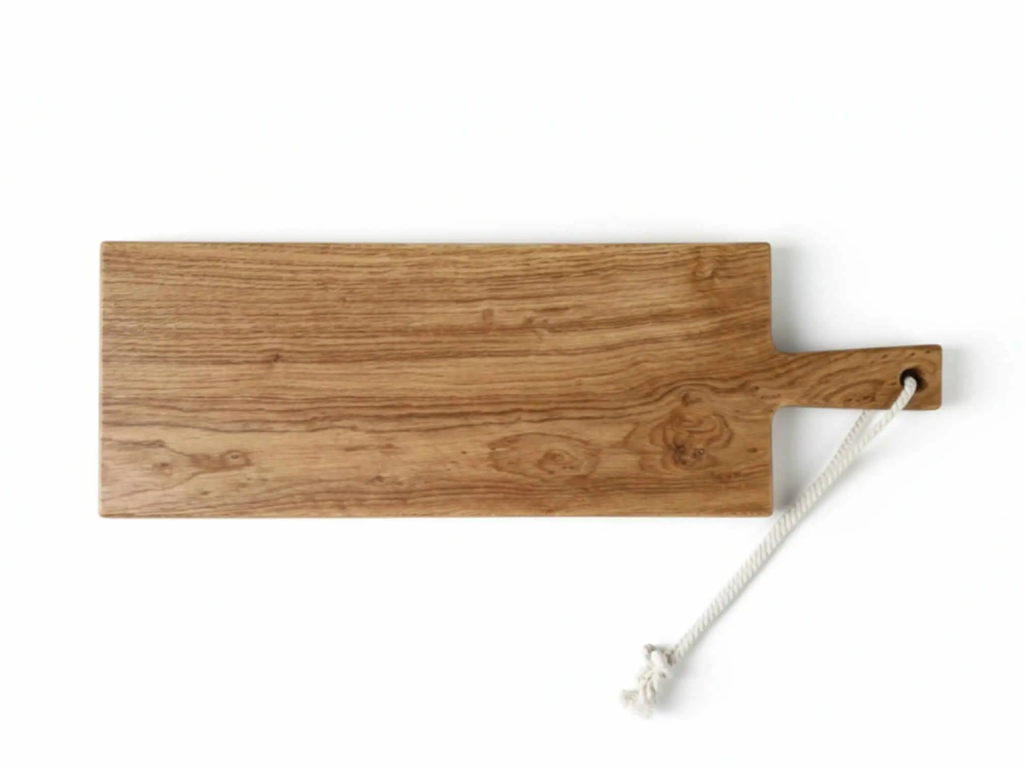 Gepersonaliseerde tapasplank XL _ Eiken _ Handgemaakt _ 60cm _ Voorkant-Photoroom