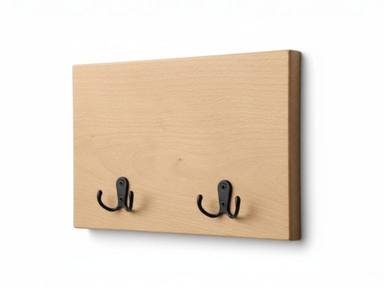 Kapstok _ 30 x 20 cm _ Beuken _ Leeg-Photoroom