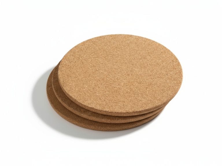 Onderzetters van Kurk _ Leeg-Photoroom