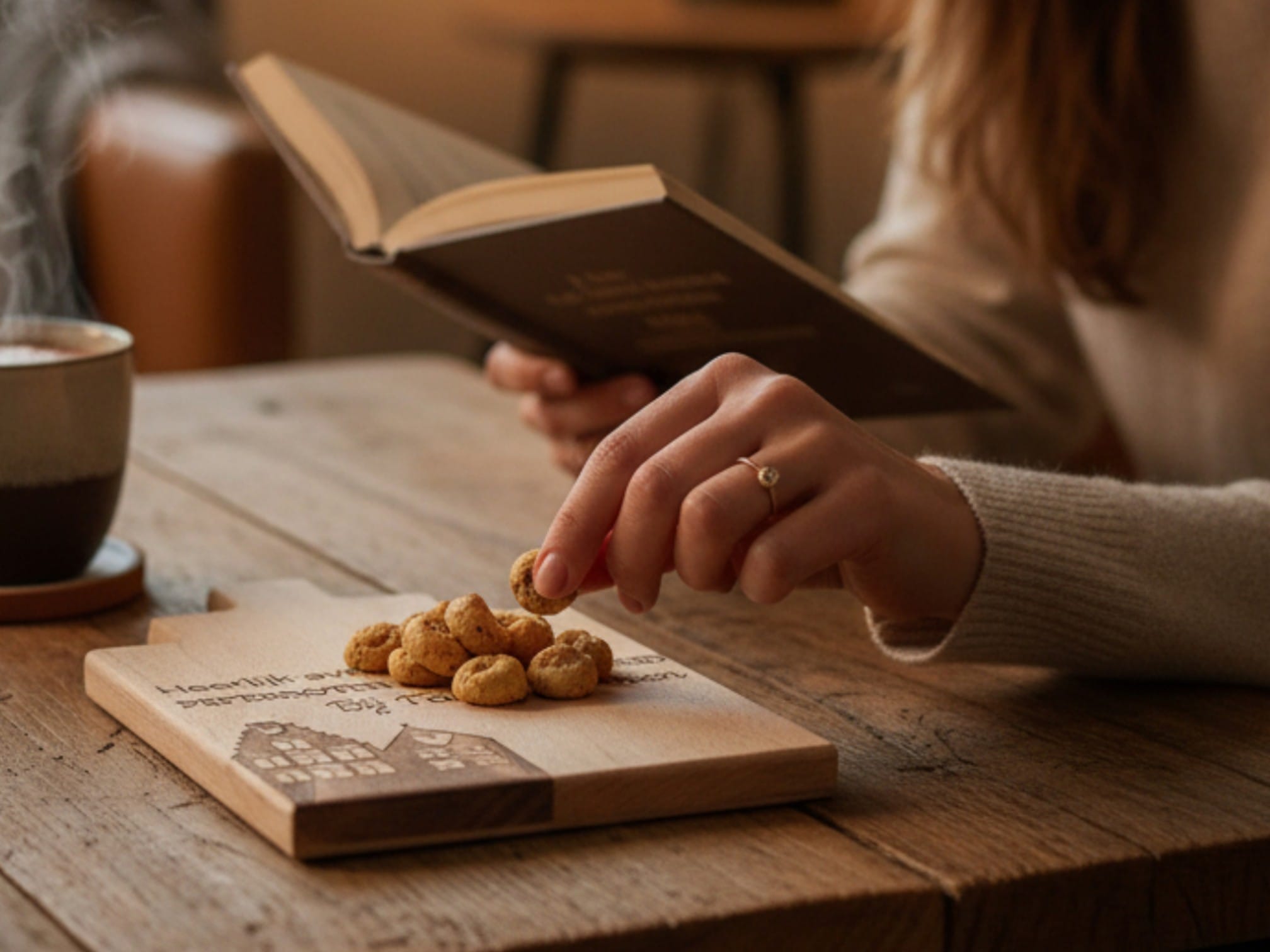 _Speels houten huis _ Beuken _ Sfeerfoto sinterklaas-Photoroom
