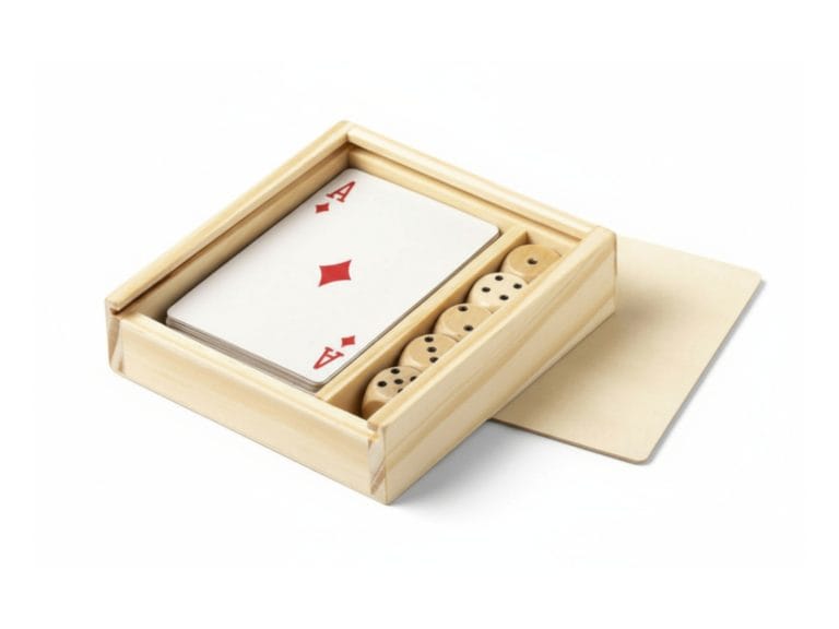 Spelset _ 10.5 x 2.8 cm _ Hout _ Leeg-Photoroom