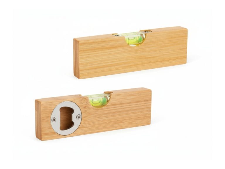 Waterpas _ 15 x 5 cm _ Bamboe _ Leeg-Photoroom