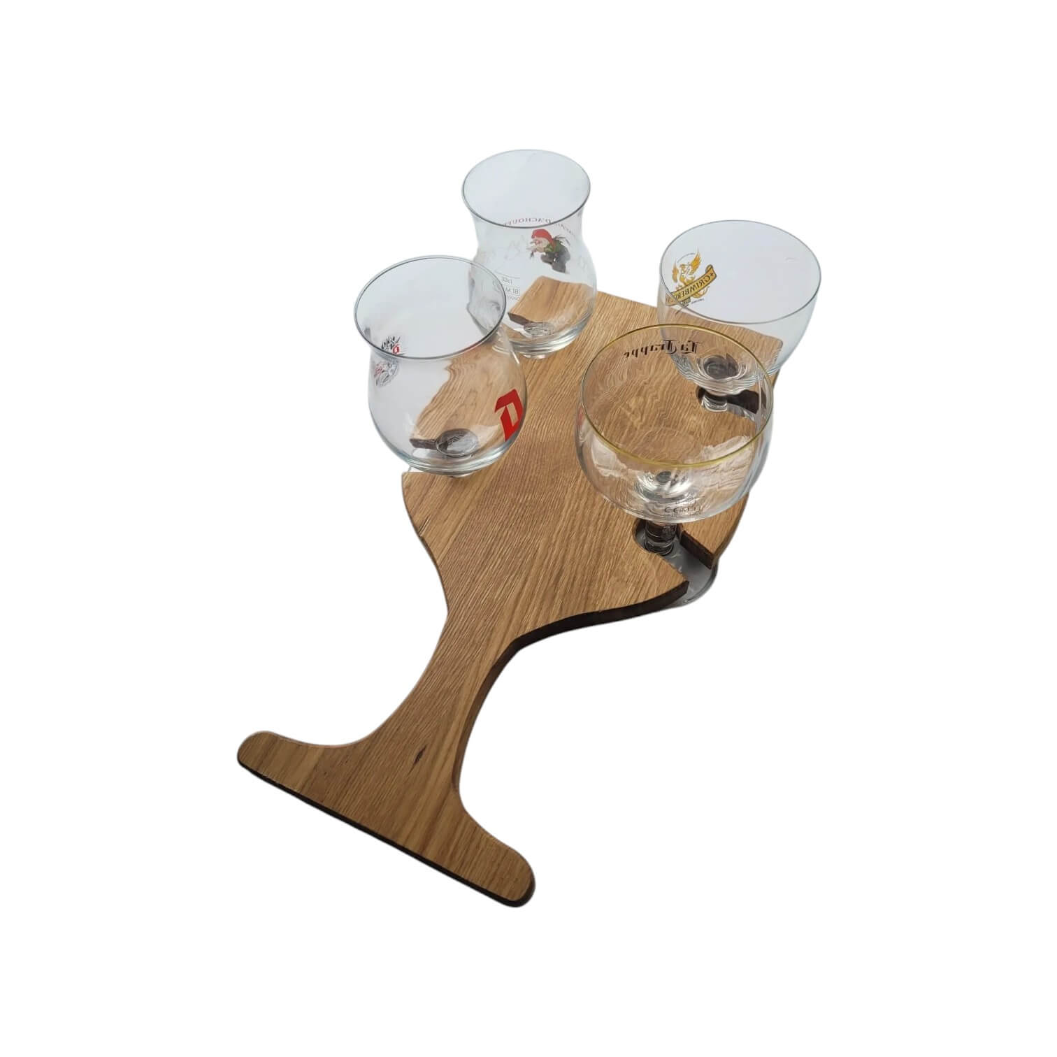 Bierglas serveerplank (1)