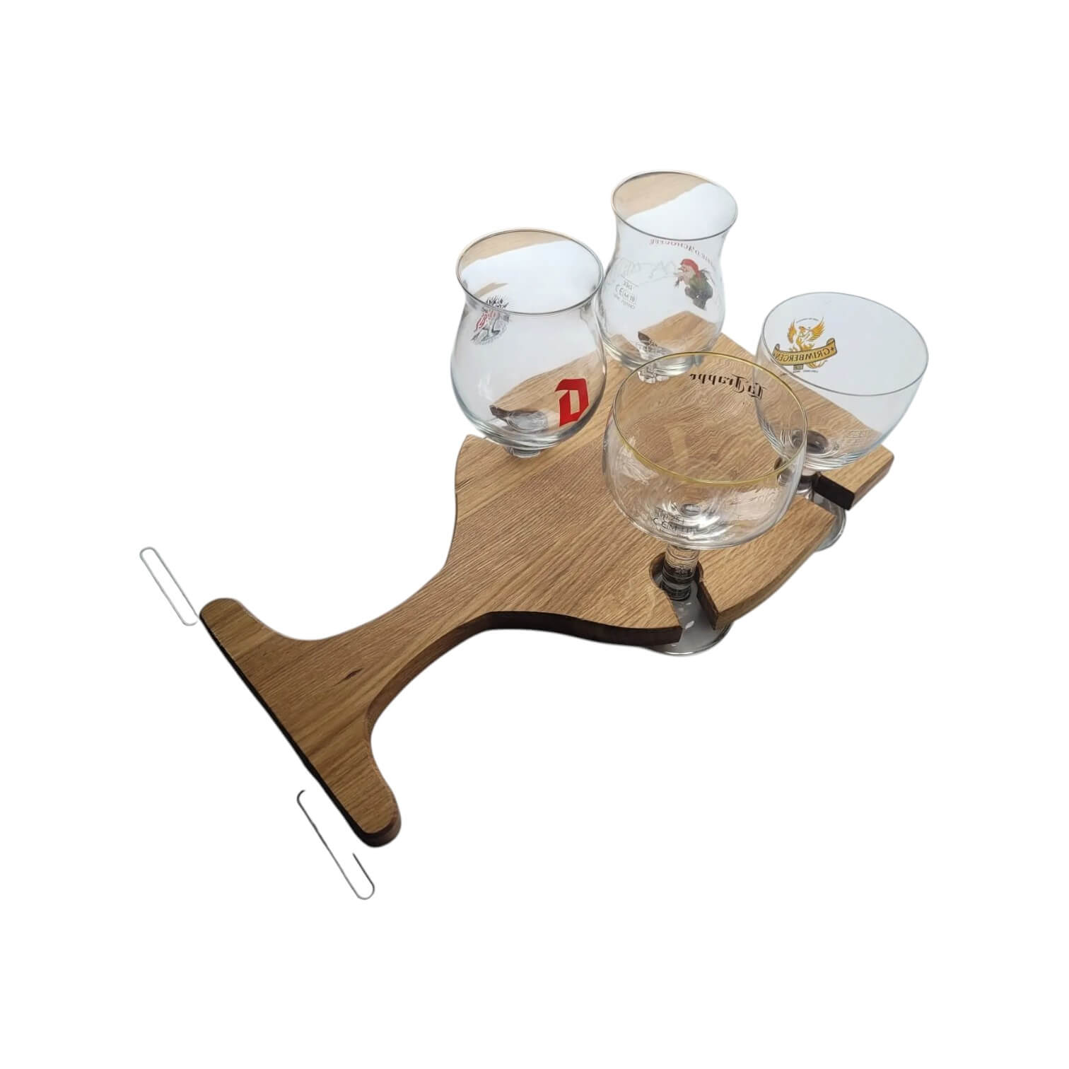 Bierglas serveerplank (2)