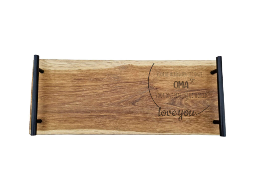 Eiken tapasplank 50 cm – Oma onze wereld